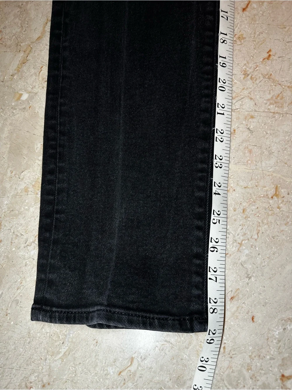 H&M (32x29 actual) Men's Black Jeans with Skinny Straight Fit